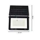 Foco Solar Led Exterior 200w Sensor Luz Pared Jardin Ip67 2
