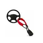 Traba Volante Auto Antirrobo Universal Seguridad Cinturón  1