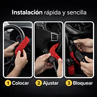 Traba Volante Auto Antirrobo Universal Seguridad Cinturón  4