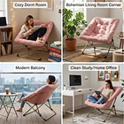 Silla Plegable Platillo Acolchada Living Dormitorio Cuadrada 5