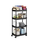 Carrito De Almacenamiento De 4 Niveles Con Asa, Cocina, Baño  TN  5