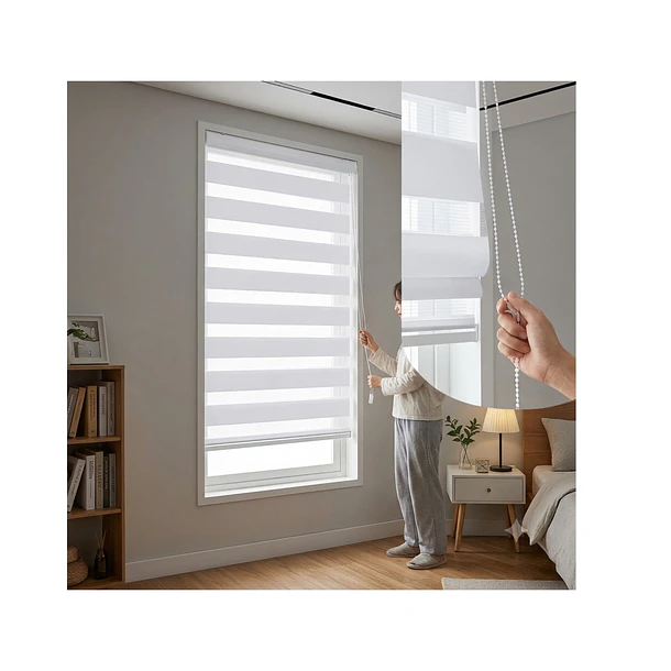 CORTINA ENROLLABLE ZEBRA PREMIUM - 90x200 CM 4