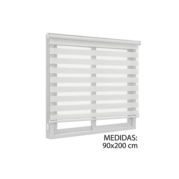 CORTINA ENROLLABLE ZEBRA PREMIUM - 90x200 CM 5