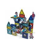 Juego De Bloques Magnéticos Space Block Diy 68 Piezas Mcasa 1