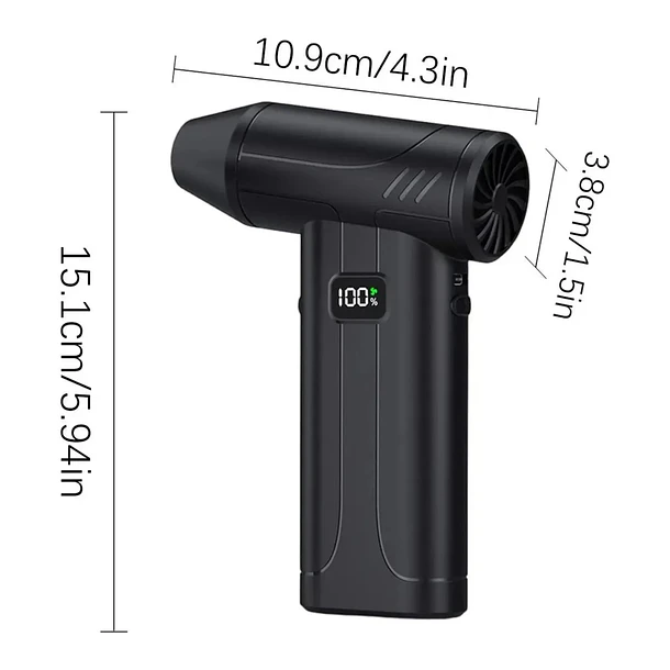 Soplador De Aire Portátil Inalámbrico X9 Para Limpieza Profunda  3