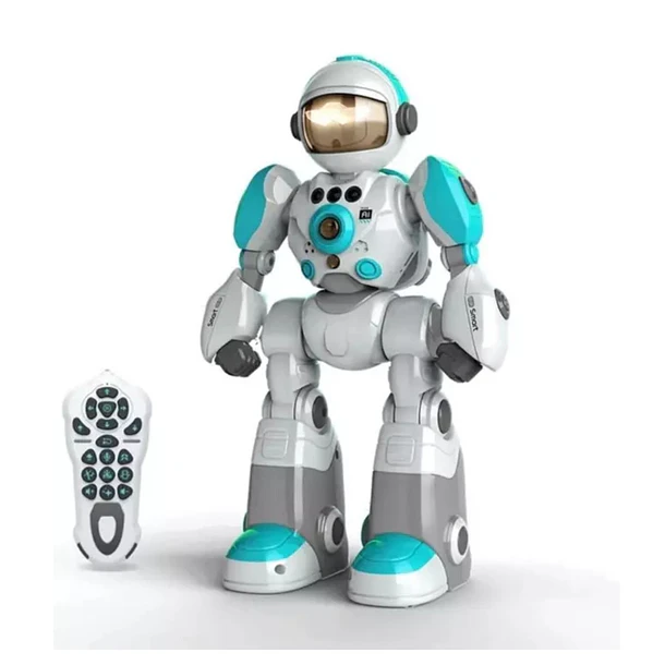 Robot Interactivo Inteligente Mecha Smart Con Control De Voz y Modulador para Niños 3+ 1