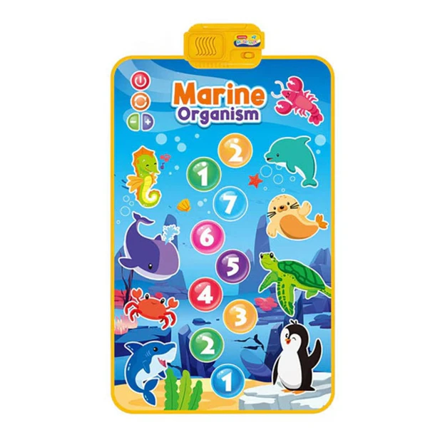 Alfombra Musical Del Mundo Marino Para Bebés 100x60 2