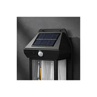 Pack 4 Apliques Focos Solares 2 en 1 Estaca y Pared con Sensor de Movimiento y Luz Cálida 2