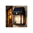 Pack 4 Apliques Focos Solares 2 en 1 Estaca y Pared con Sensor de Movimiento y Luz Cálida 5