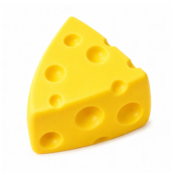 Juguete Antiestrés Squishy Queso Cheddar Blandito Sensorial CF 1