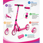 Scooter Infantil Ajustable Y Plegable Ruedas Grandes De Pu CF SIN CASCO  7