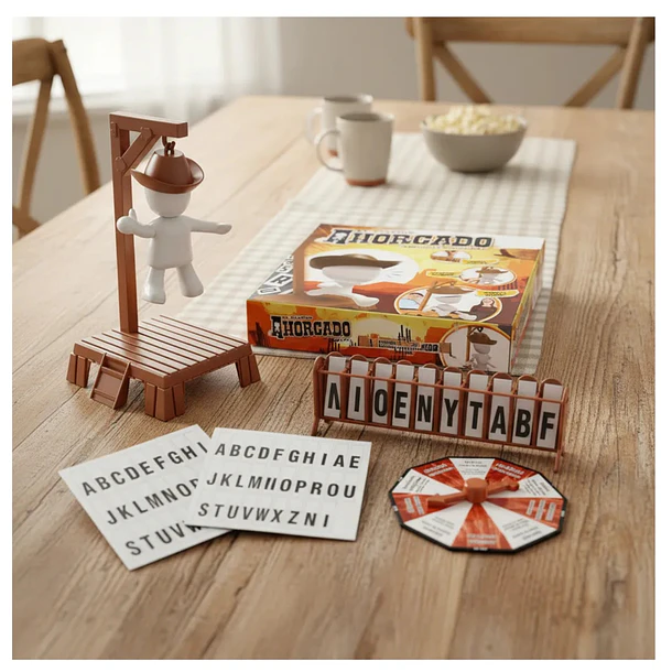 Juego De Mesa Ahorcado Magnético - Adivina La Palabra 4