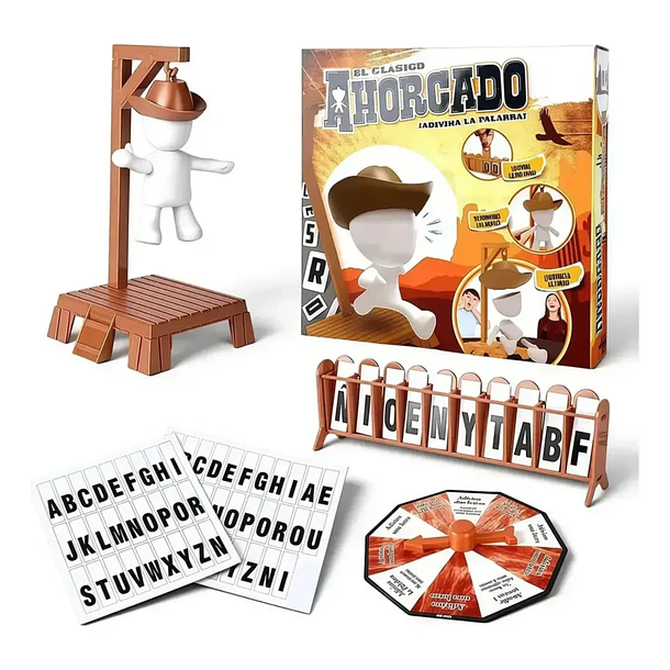 Juego De Mesa Ahorcado Magnético - Adivina La Palabra 7