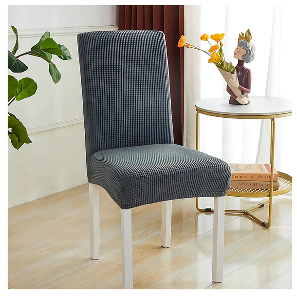 Pack X6 De Fundas Para Silla Elástica Ajustable Texturizada CF 3