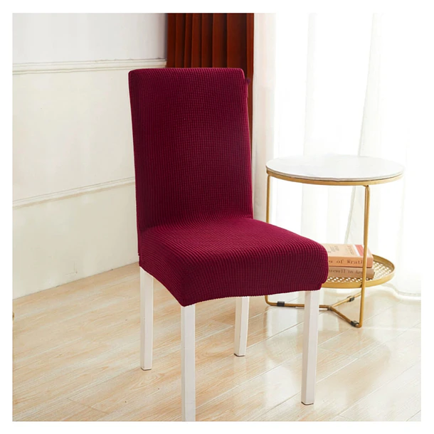 Pack X6 De Fundas Para Silla Elástica Ajustable Texturizada CF 6