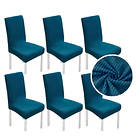 Pack X6 De Fundas Para Silla Elástica Ajustable Texturizada CF 19