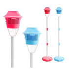 Máquina De Burbujas Con Forma De Farol Con Luz Y Música Rosa CF 3