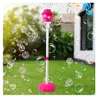 Máquina De Burbujas Con Forma De Farol Con Luz Y Música Rosa CF 4