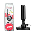 Antena Digital Hd Tv Interior Y Exterior Recepción 360° Base Magnetica 1