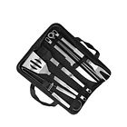 Set Parrillero De Acero Inoxidable 9 Piezas Con Estuche CF 1