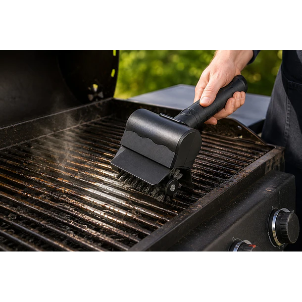 Escobilla Cepillo Limpiador Eléctrico Para Parrilla Bbq CF 4