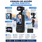 Cámara Deportiva De Mano Portátil Grabadora Con Pantalla MD 6