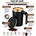 Taza Mezcladora Magnética Automática Acero 304 Con Indicador De Temperatura NL 2