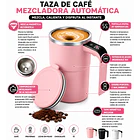 Taza Mezcladora Magnética Automática Acero 304 Con Indicador De Temperatura NL 4