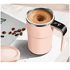 Taza Mezcladora Magnética Automática Acero 304 Con Indicador De Temperatura NL 5