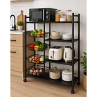 Estante Organizador Multiuso Con Ruedas Y Canastas 120x32x80CM DN 2