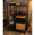 Estante Organizador Multiuso Con Ruedas Y Canastas 120x32x80CM DN 3