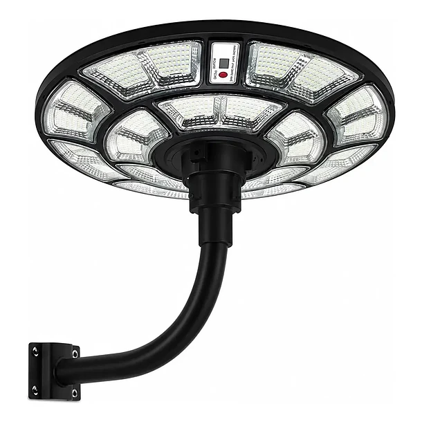 Foco Lámpara Solar Tipo Cúpula + Brazo De Soporte + Control Remoto 1000w DN 2
