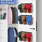Perchero Organizador De Pared Para Gorras, Jockeys, Multiuso TN 2