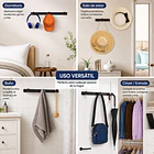 Perchero Organizador De Pared Para Gorras, Jockeys, Multiuso TN 3