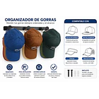 Perchero Organizador De Pared Para Gorras, Jockeys, Multiuso TN 1