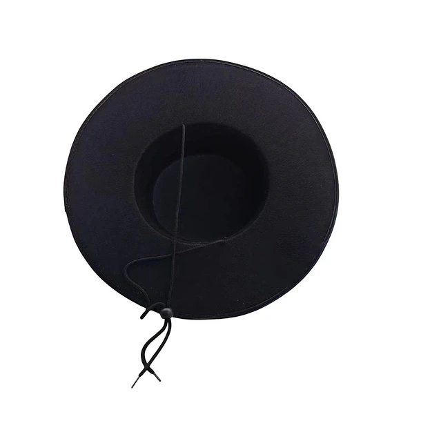 Sombrero Huaso Chileno Negro Tricolor Ideal Fiestas Patrias COD18045 5