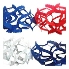 Packx2 Guirnaldas Chilenas De Papel Tricolor Fiestas Patrias COD18025 5