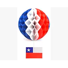 Packx4 Adornos Colgantes Panal Abeja Tricolor Fiestas Patria COD 17190 4