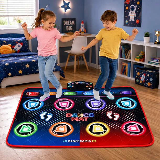 Manta de Baile Interactiva con Bluetooth para Niños - 120x92cm 1