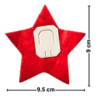 Pack X5 Guirnaldas De Estrellas Tricolor Fiestas Patrias 2mt 4