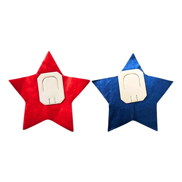 Pack X5 Guirnaldas De Estrellas Tricolor Fiestas Patrias 2mt 5