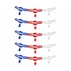 Packx5 Guirnaldas Fiestas Patrias Tricolor + Estrellas 2.60m 5