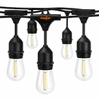 Guirnalda Luces Led 20 Metros Unible Exterior 20 Ampolletas 1