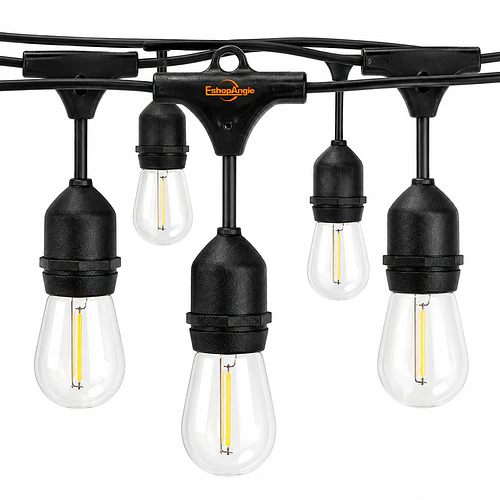 Guirnalda Luces Led 20 Metros Unible Exterior 20 Ampolletas