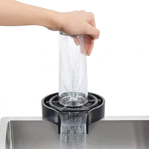 Limpiador Lavador Automatico Vasos Mamaderas Tazas Cocina