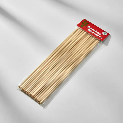 Brochetas Pinchos de Palitos De Bambú De 40cm X40 Unidades LC
