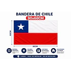 Bandera De Chile 60x90 Cm Fiestas Patrias  5