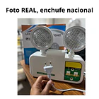 Lámpara Emergencia Led Doble Foco Recargable 3.7v / 1800mah TC 4