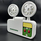 Lámpara Emergencia Led Doble Foco Recargable 3.7v / 1800mah TC 7