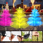 Estaca Solar De Fibra Óptica En Forma De Árbol Navideño tc 5